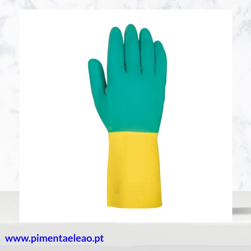 Luvas Latex Bicolor
