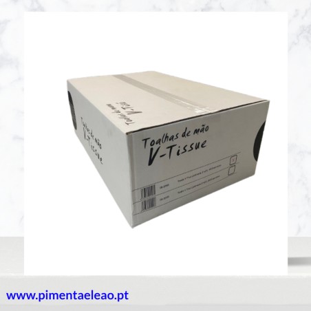 Toalhas mão Laminado 21x22 c/ 4000 folhas | 20x200 folhas