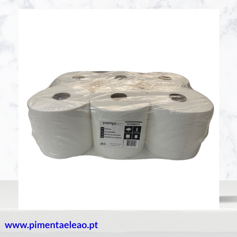 Rolo mecha | chaminé |6x160mts | pasta pura | folha dupla