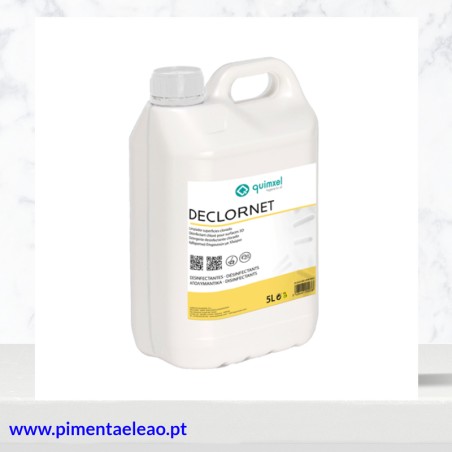 Detergente Desinfetante para Chão Declornet 5L com Cloro – Limpeza Profunda