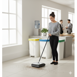 Varrer cozinha ou cantina