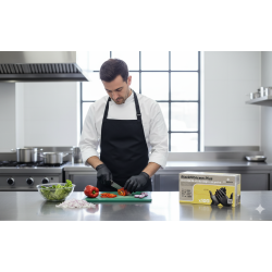 Luvas para trabalhar na cozinha