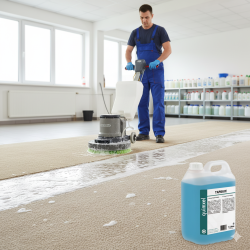 champô para máquina de lavar tapetes