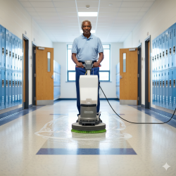 Lavadora monodisco eletrica NUMATIC HFM1515 completa