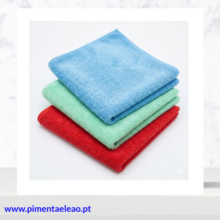 Pano de Microfibras 40x38 | Alta Absorção e Limpeza Profissional
