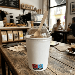 Copo meia leite Cartão 240ml 100unid.